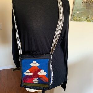 Colorful Patterned Crossbody tapestry unique Bag